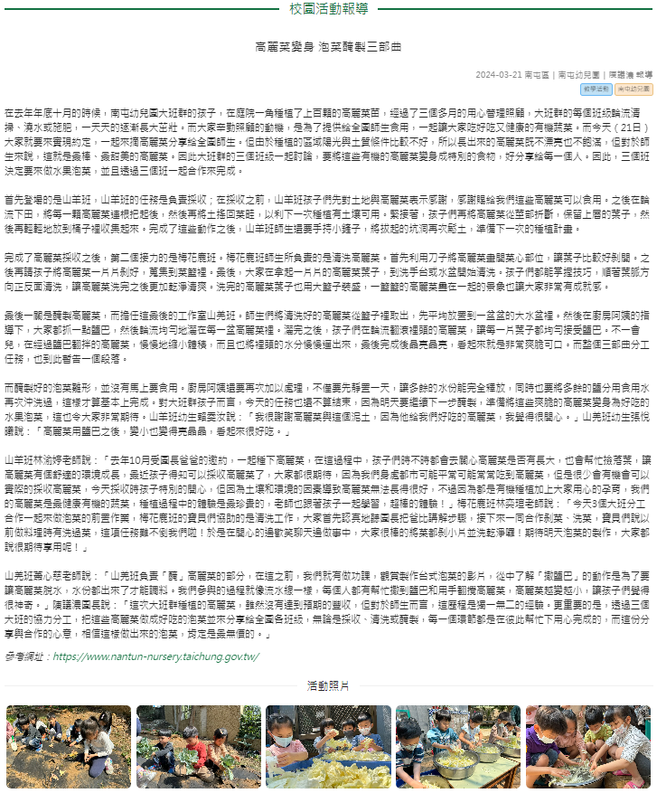 高麗菜變身 泡菜醃製三部曲
