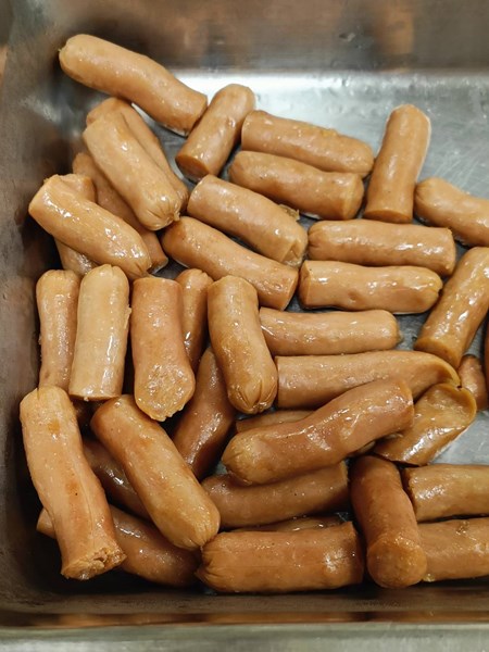 午餐--炸小熱狗