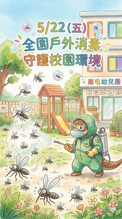 全園戶外消毒
