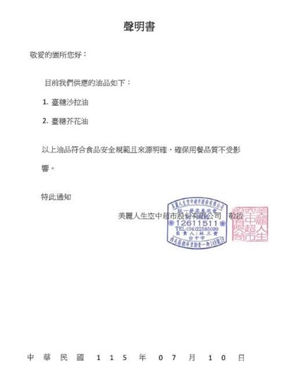 油品使用說明