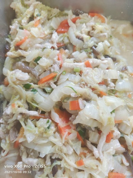 肉絲白菜滷