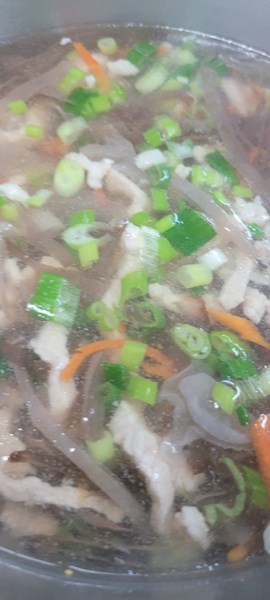 木須肉絲湯