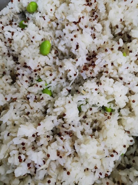 午點吻仔魚拌飯