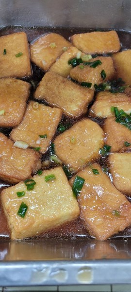 煎雞蛋豆腐