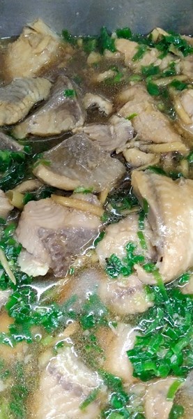 蔥炒魚片