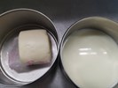 午點銀絲卷+牛奶