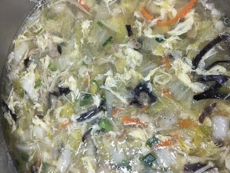 午點香菇肉羹湯