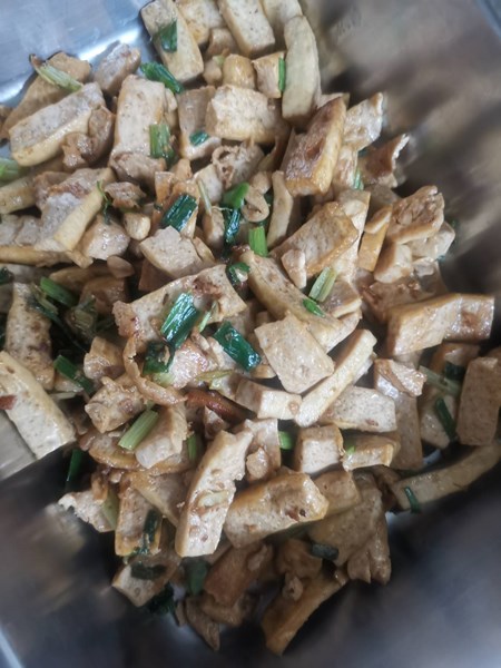 蔥爆豆干