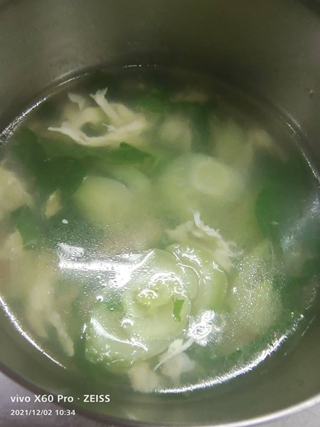 青菜蛋花湯