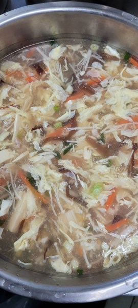 早點酸辣濃湯