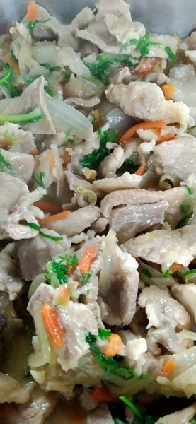 洋蔥炒肉片