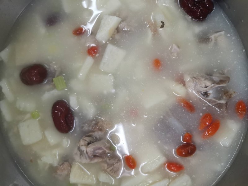 早點養生山藥燉排骨