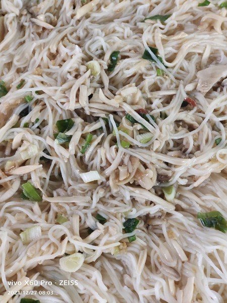 早點麻香鮑菇麵線