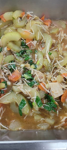 午餐-豆瓣金菇大瓜
