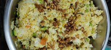 午餐-松子雜蔬拌飯