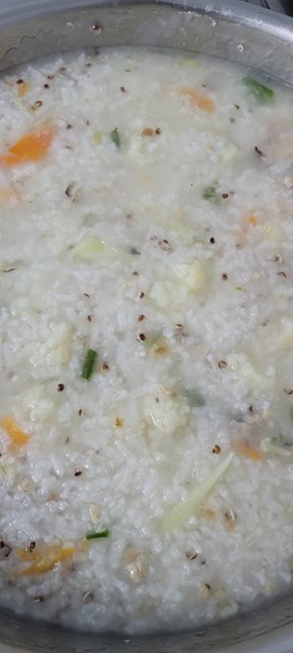 午點-健康花菜穀粥