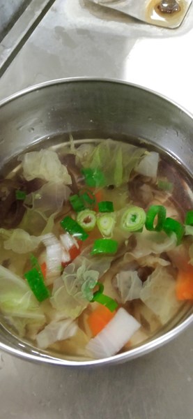 午餐-包菜什錦湯