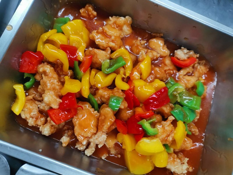 午餐-糖醋雞丁