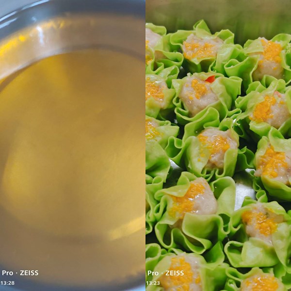 午點-燒賣+大麥飲