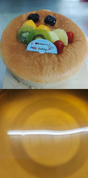 午點-生日蛋糕+大麥飲