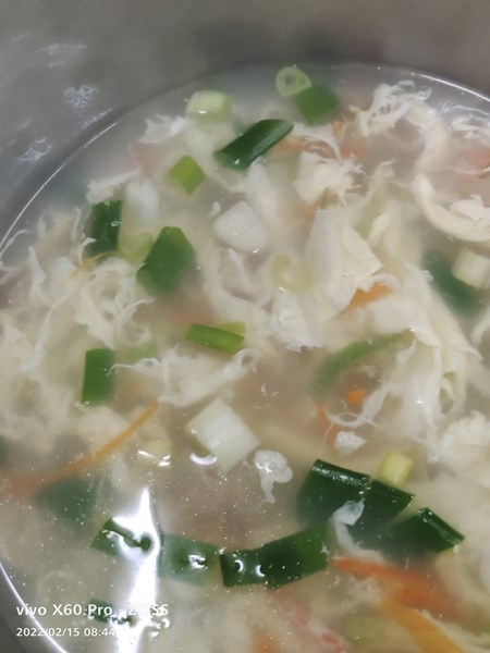 午餐-柴魚蛋花湯