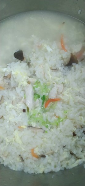 早點-香茹雞肉粥