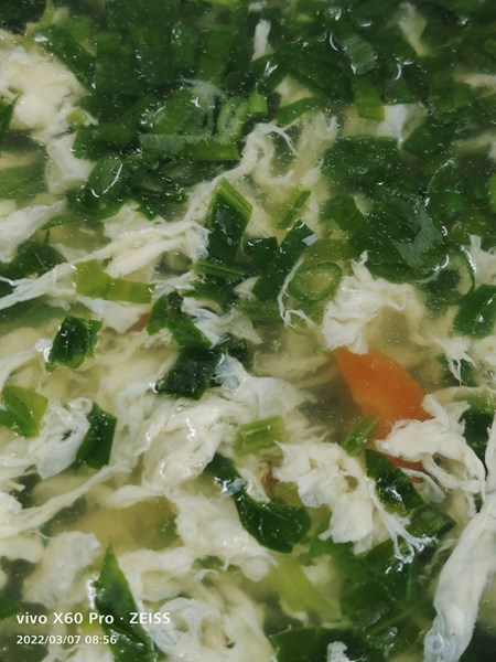 午餐-翠綠蛋花湯