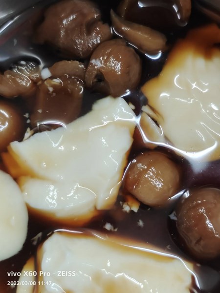 午點-桂圓黑糖豆花