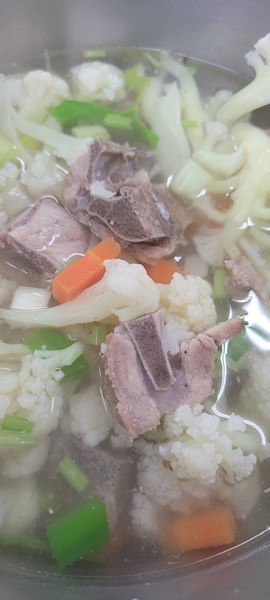 午餐--健康花菜湯