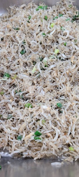 午餐--香炒吻仔魚