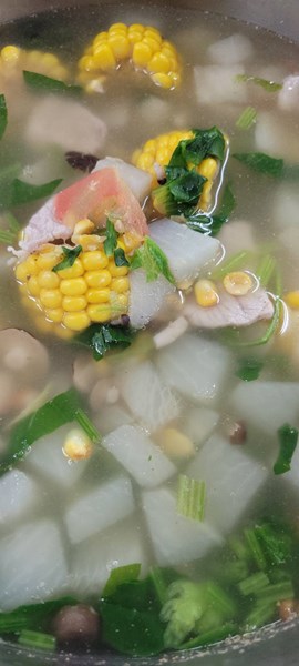 早點--五彩蔬菜鍋