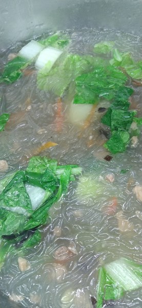 午點--香椿細粉湯