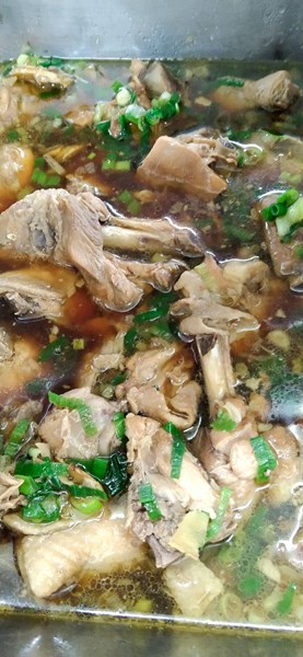 午餐--豆豉蒸雞