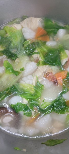 早餐--芋頭糕湯
