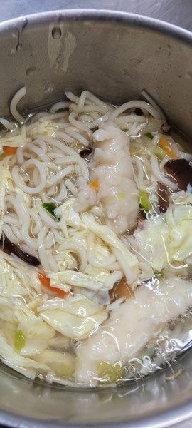 午餐--花枝羹麵