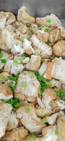 午餐--香煎豆腐