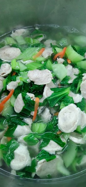 早點--清蔬貢丸湯