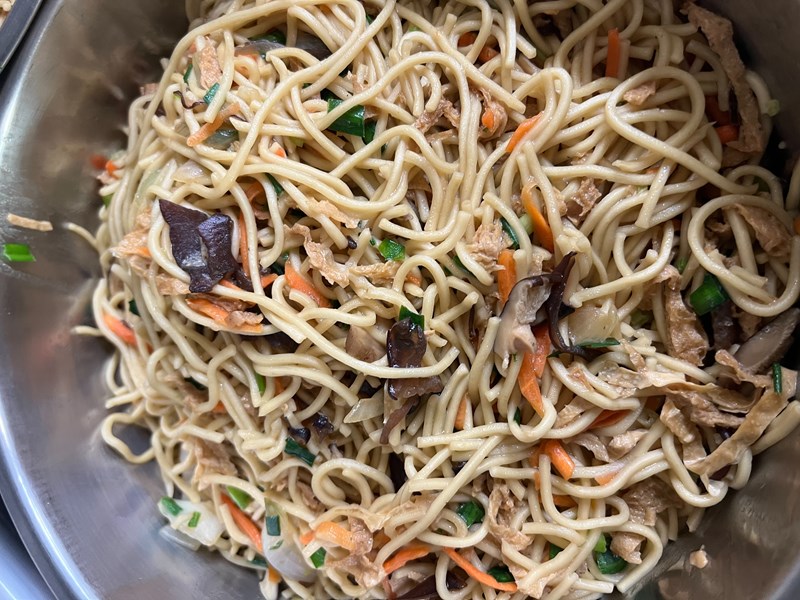 午餐--素香炒麵