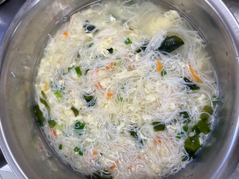 早點--麵線蛋花湯