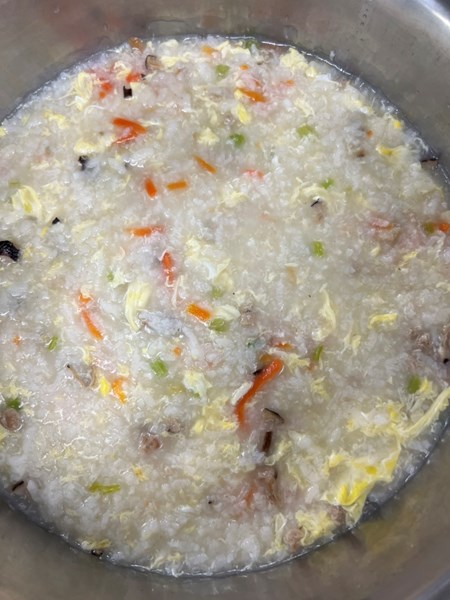 早點--香菇肉茸粥