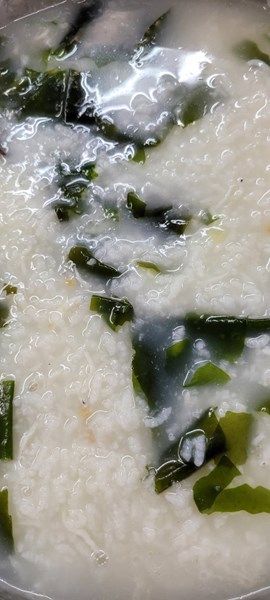 早點~海芽吻魚粥
