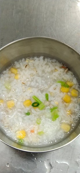早點--肉末麥片粥
