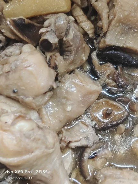 午餐--香菇雞肉