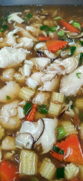 午餐--麻婆雞丁燴飯