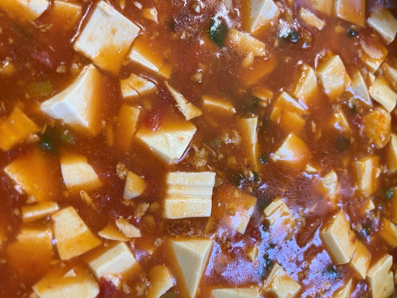 午餐--茄汁嫩腐