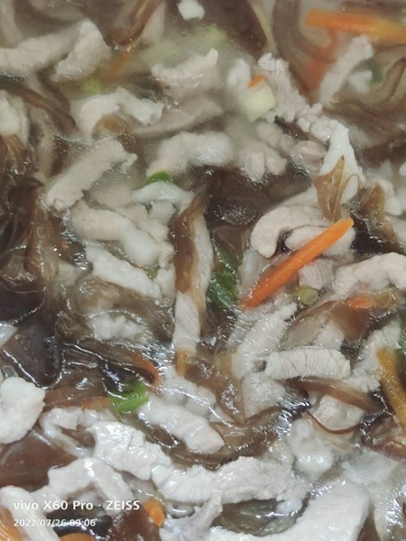 午餐~木須肉絲湯