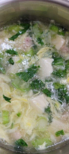 早點--鮮肉芙蓉羹