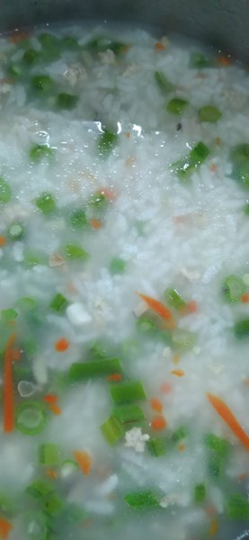 早點--長豆肉粥
