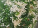 午餐--青菜蛋花湯