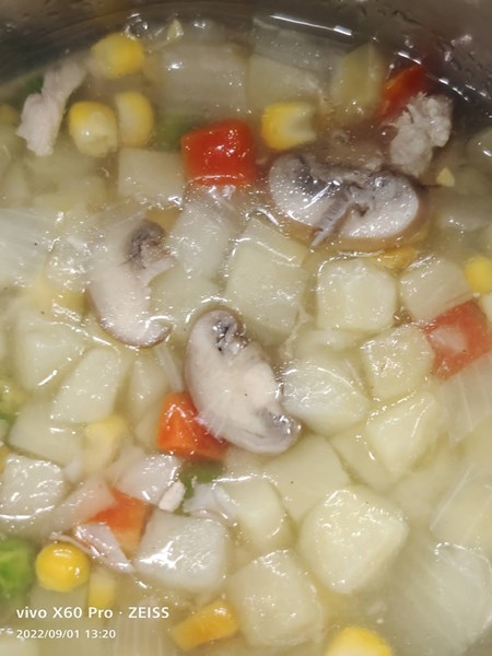 午點--蘑菇濃湯